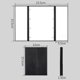 thumbnail image 3 of 8 LED Lighted Makeup Mirror (Makeup and Shaving, Standing Mirror with Battery, Travel or Bathroom), 3 of 4