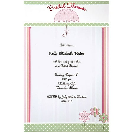 Wilton Bridal Shower Invitation Kit Pink Umbrella 12 Ct 1008 248 Wilton Bridal Shower Invitation Kit Pink Umbrella 12 Ct 1008 248