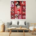 thumbnail image 3 of Betty Boop Twin Blanket 60"X80", Soft Flannel Fleece Bed Blanket Suit for Home Bed, Sofa & Dorm, 3 of 6