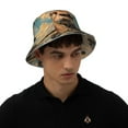 thumbnail image 4 of Rocae Playful Otter Tropical Beach for reflective Bucket Hat for Men Women Summer Beach Travel Summer Cap, 4 of 6