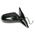thumbnail image 3 of TRQ Side View Mirrors Power Gloss Black LH & RH Pair Set for 09-14 Nissan Maxima MRA04750, 3 of 5