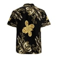 thumbnail image 3 of High Quality Hawaiian Shirts for Men Short Sleeve Aloha Beach Shirt Floral Summer Casual Button Down Shirts Blouses DWXBML, 3 of 7