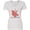AA-White, variant on Inktastic More Beads, Please Cute Mardi Gras Crawfish Women's V-Neck T-Shirt