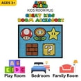 thumbnail image 3 of Franco Super Mario Kids Room Area Rug Non Slip, 69 in x 52 in, 3 of 5