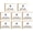White,Bold, variant on 2026 New 8 Pcs Groomsmen Proposal Cards, 6 Groomsman & 2 Best Man Cards with Envelopes, White Squiggle Wedding Party Invitation
