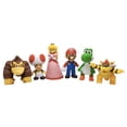 thumbnail image 2 of Set de Figuras Mario Bros 6pzs Juguetes Bowser Peach Yoshi Hongo Toad Donkey Kong Pack, 2 of 5