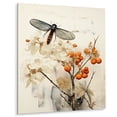 thumbnail image 2 of Designart "Oriental Creation Bugs In Peachy Shades" Asian Metal Wall Decor, 2 of 5