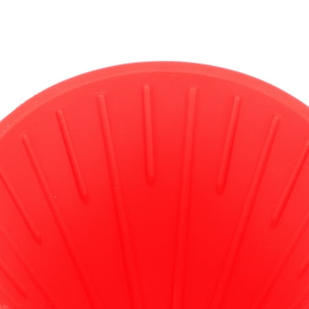 

Coffee Machine Accessory Reusable Silicon Resin Coffee Filter Strainer Dripper Coffee Machine Accessory For Home OutdoorRed
