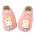 thumbnail image 1 of Zapatos de calcetín para bebé, cómodos, cálidos, antideslizantes, suela suave, calcetines para caminar para niños para Otoño Invierno M, 1 of 5