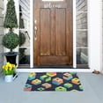 thumbnail image 5 of Yayeee Doormat for Indoor Entrance 32" x 20" Non Slippery Floor Rug, Green Cubes, 5 of 8