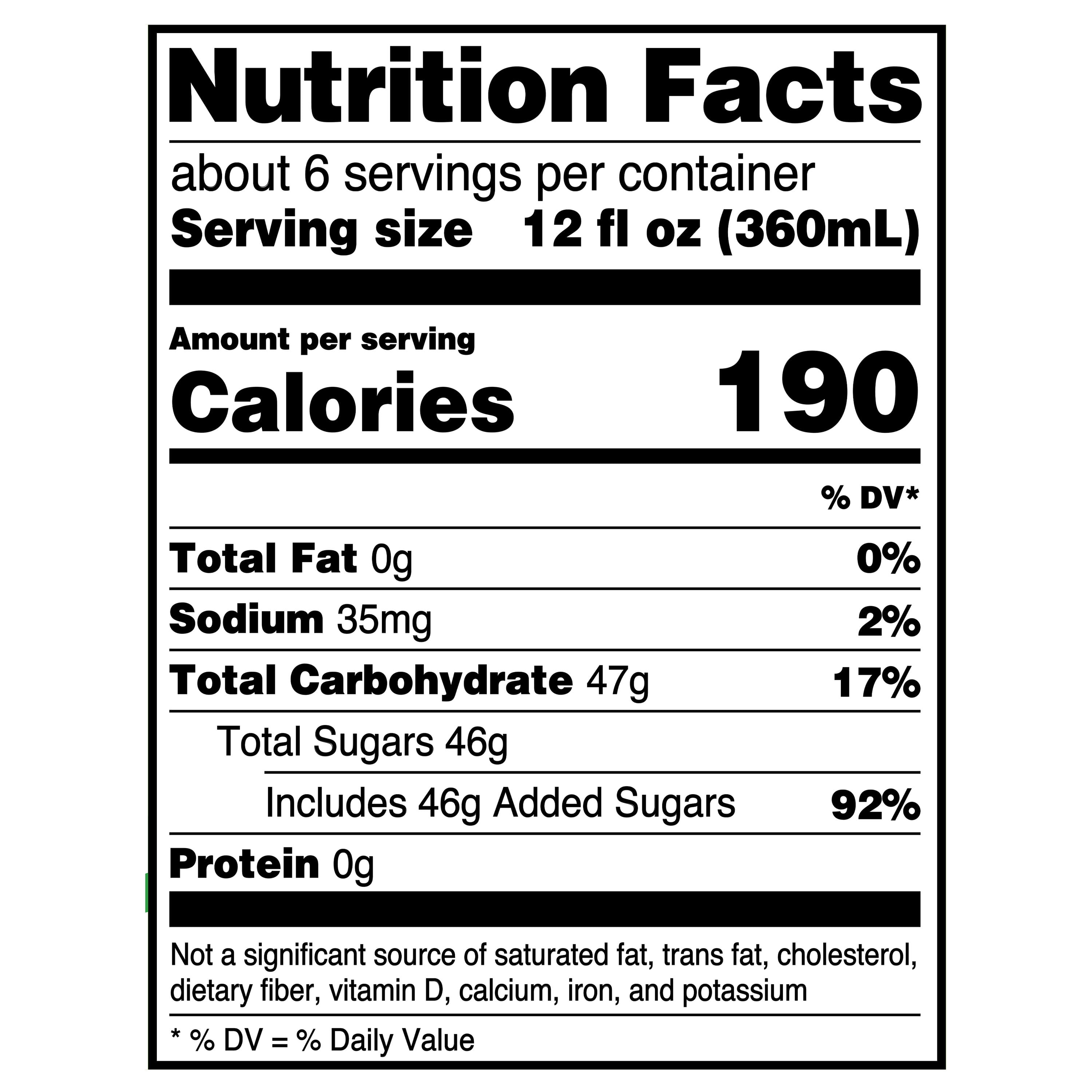 Great Value Mountain Lightning Citrus Flavored Soda Pop, 2 Liter Bottle