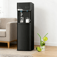 thumbnail image 3 of SOOPYK Self Cleaning 4 in 1 Water Cooler Dispenser with Ice Maker Bottom Load for 5 Gallon 3 Temperature Settings 22lbs Daily Capacity Black, 3 of 9