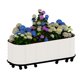 thumbnail image 1 of Garvee jardinera con ruedas y depósito de autoriego, cama de cultivo de acero galvanizado con ruedas con freno para uso interior o exterior, 1 of 7