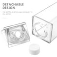 thumbnail image 3 of CIMAXIC Milk Carton Water Bottles Clear Ps Leakproof for Home Travel 2Pcs, 3 of 6