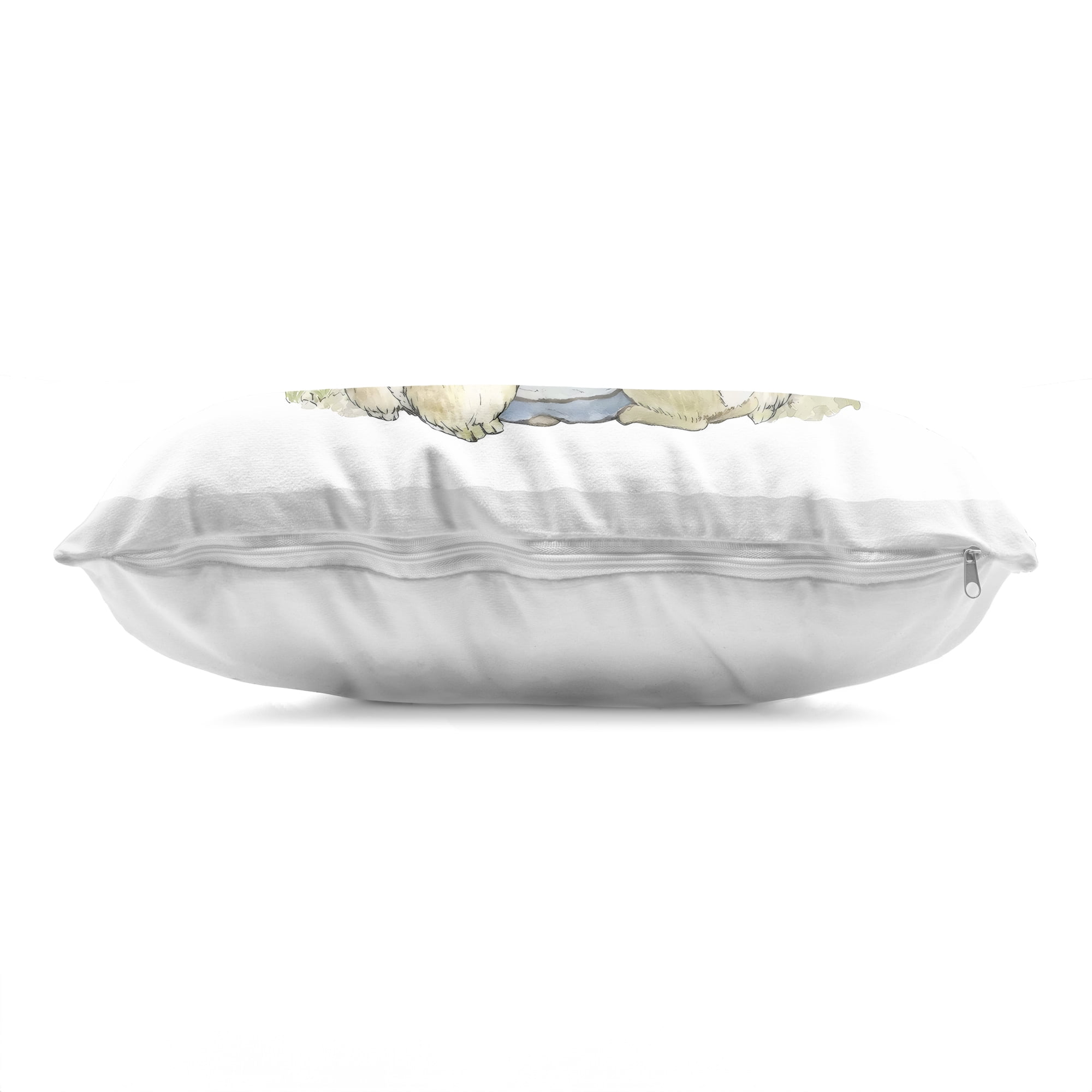 Stupell Industries Hugging Mother Rabbit Decorative Printed Throw Pillow, design by Arlington Prints