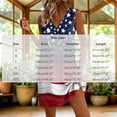 thumbnail image 3 of Erwazi Summer Dresses for Women 4th Of July Printed Crew Neck Sleeveless Ankle Length Dress Celebrations Outdoor Parties Activities Casual Dresses, 3 of 6