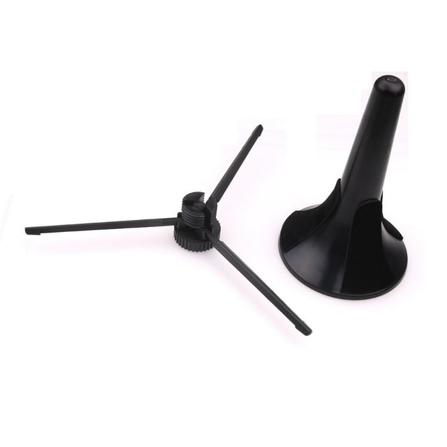 ORDDIART Trumpet Holder Accessories Metal Black Stable for Musicians Practice 1Pcs