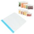 thumbnail image 4 of Sacs de Congélation, Sacs de Conservation des Aliments Réutilisables Portables Étanches en Matériau PEVA Étanches Lavables au Lave-Vaisselle pour Réfrigérateur pour Stocker Viande Fruits Légumes Bleu 28x27cm, 4 of 8