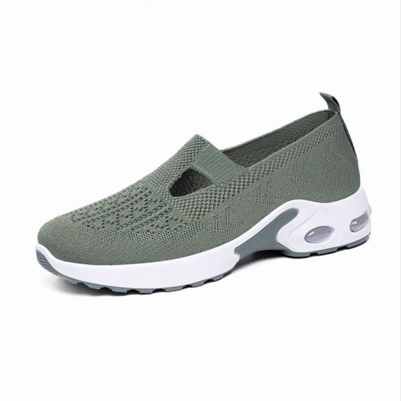 CHICVOMEY Comfort Air Cushion Sneakers for Women Lightweight Slip‑On Walking Shoes Fashion Versatile Sneakers Ideal for Daily Wear & Walking