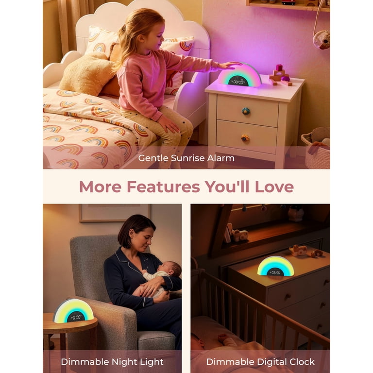 Baby White Noise Sound Machine With Night Light photo 6