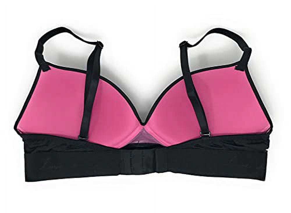 Victoria's Secret Pink Wear Everywhere Wireless Push-Up Bra 36DD Heather  Gray Solid 