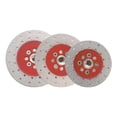 thumbnail image 4 of Ruibeauty M14 Double Sided Brazed Diamond Coated Grinding Disc Cutting Wheel 100/115/125Mm, 4 of 5