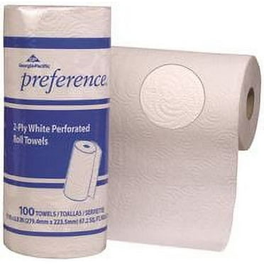 Pacific Blue Select 2-Ply Perforated Roll Paper Towel (Previously Branded Preference®) by GP PRO, White, 27300, 100 Sheets Per Roll, 30 Rolls Per Case