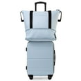 thumbnail image 1 of Jetstream® 2-Piece Carry-On Luggage Set – 20" Spinner Hardside Carry On Suitcase and Softside Expandable Tote Bag, 1 of 11