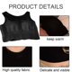 thumbnail image 3 of Tops cortos sin mangas de punto acanalados con cuello redondo y sexy para mujer, 3 of 5