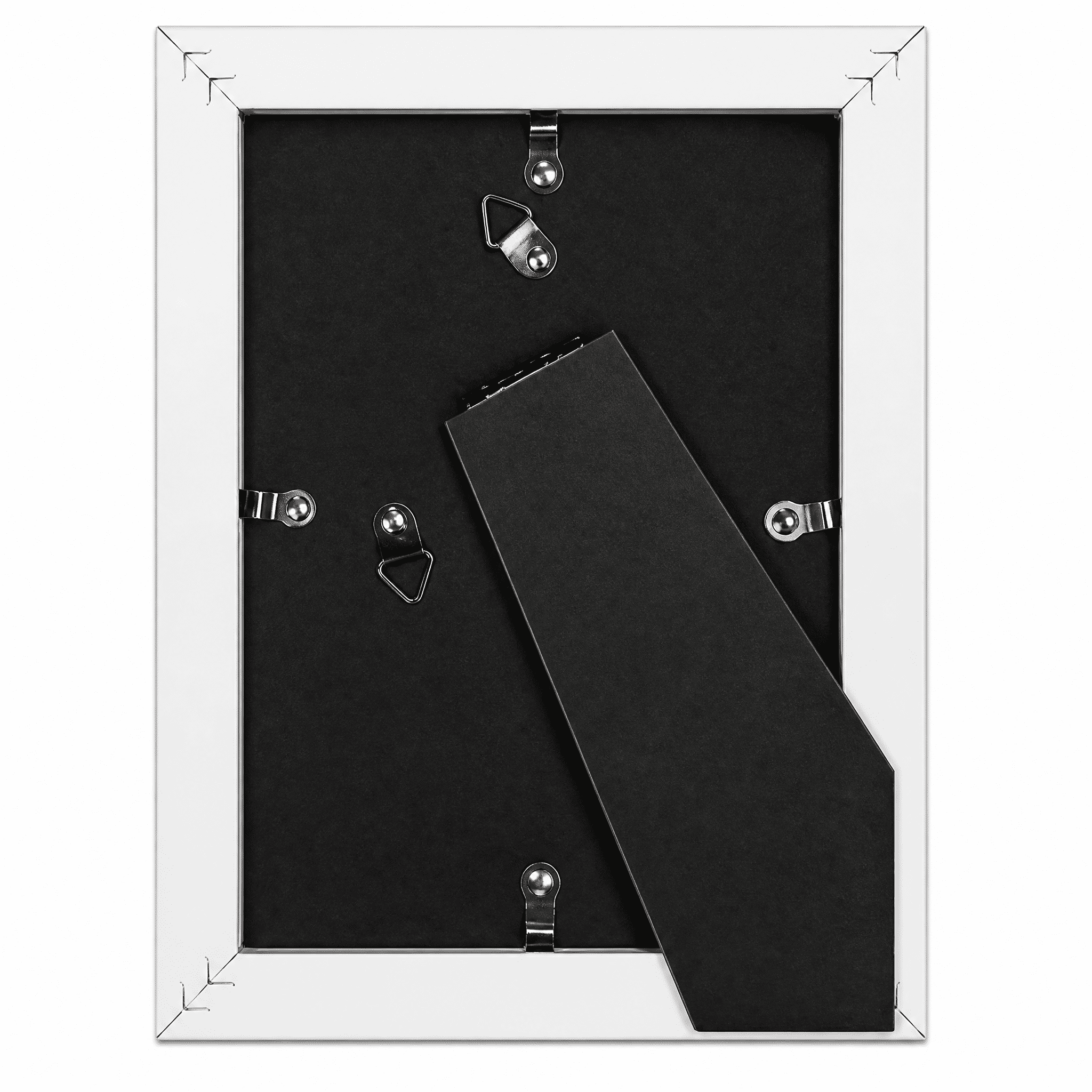 Picture Frame MDF White 5*7" Wall Mount & Tabletop Display, Pack of 10