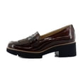 thumbnail image 2 of Naturalizer Darcy Women's Loafers & Slip-Ons Cinnamon Patent Leather Size 9 M, 2 of 8
