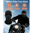 thumbnail image 2 of Winter Rider Warm Anti-Haze Balaclava Full Face Mask, Winter Rider Face Mask, Windproof & Breathable for Cycling Motorcycling, 2 of 8