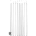 thumbnail image 1 of Hyoola Tall Taper Candles - 16 Inch White Unscented Dripless Taper Candles - 14 Hour Burn Time - 8 Pack, 1 of 7