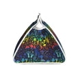 thumbnail image 3 of Lsque Magical Mushrooms and Flowers Printed Long Tissue Box Cover Holder, Facial Paper Organizer Dispenser,Triangle with Bottom Belt, PVC Leather Decorative Organizer, 3 of 9