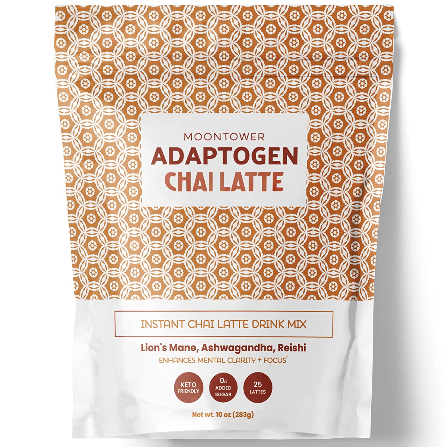 Moontower Chai Tea Latte Powder Chai Latte Powder Mix with Lions Mane