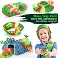 thumbnail image 6 of JitteryGit Dinosaur Toys for Boys Race Car Track STEM Vehicle Playsets for Kids Toddler Ages 3 4 5 6 7 8 Year Olds, 6 of 11