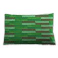 thumbnail image 1 of Ahgly Company Patterned Indoor Rectangular Dark Lime Green Lumbar Throw Pillow, 13 inch by 19 inch, 1 of 5