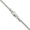 thumbnail image 4 of 14K White Gold Wg 1.4mm Round Snake Chain (30 X 1.4) Made In Peru wsna120-30, 4 of 5