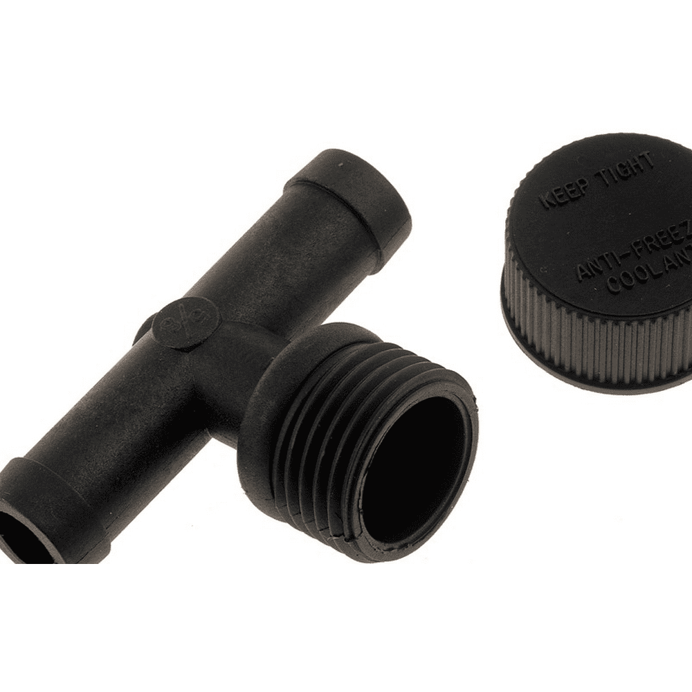 Napa 7201286 5/8 Radiator Flush Tee with Cap
