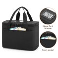 thumbnail image 4 of Portavasos Trunab, reutilizable, para 3 tazas, color negro, 4 of 8