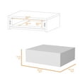 thumbnail image 4 of Floating Nightstand with Storage / Bedroom Essential Placement / TSCA Compliant, 4 of 4