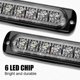 thumbnail image 4 of 2 luces estroboscópicas LED para luces de advertencia de marcador lateral para coche, camión, remolque, aluminio, amarillo y blanco JAMW Sencillez, 4 of 5