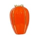 thumbnail image 1 of Jarrón de cerámica para flores, florero, maceta de escritorio, centro de mesa, decoración de macetas Naranja 30x8x11.5cm, 1 of 9