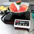 thumbnail image 6 of Rubbermaid Commercial Products Digital Food Service Receiving Scale, 400 lb. capacity, Black, (FG404088), 6 of 6