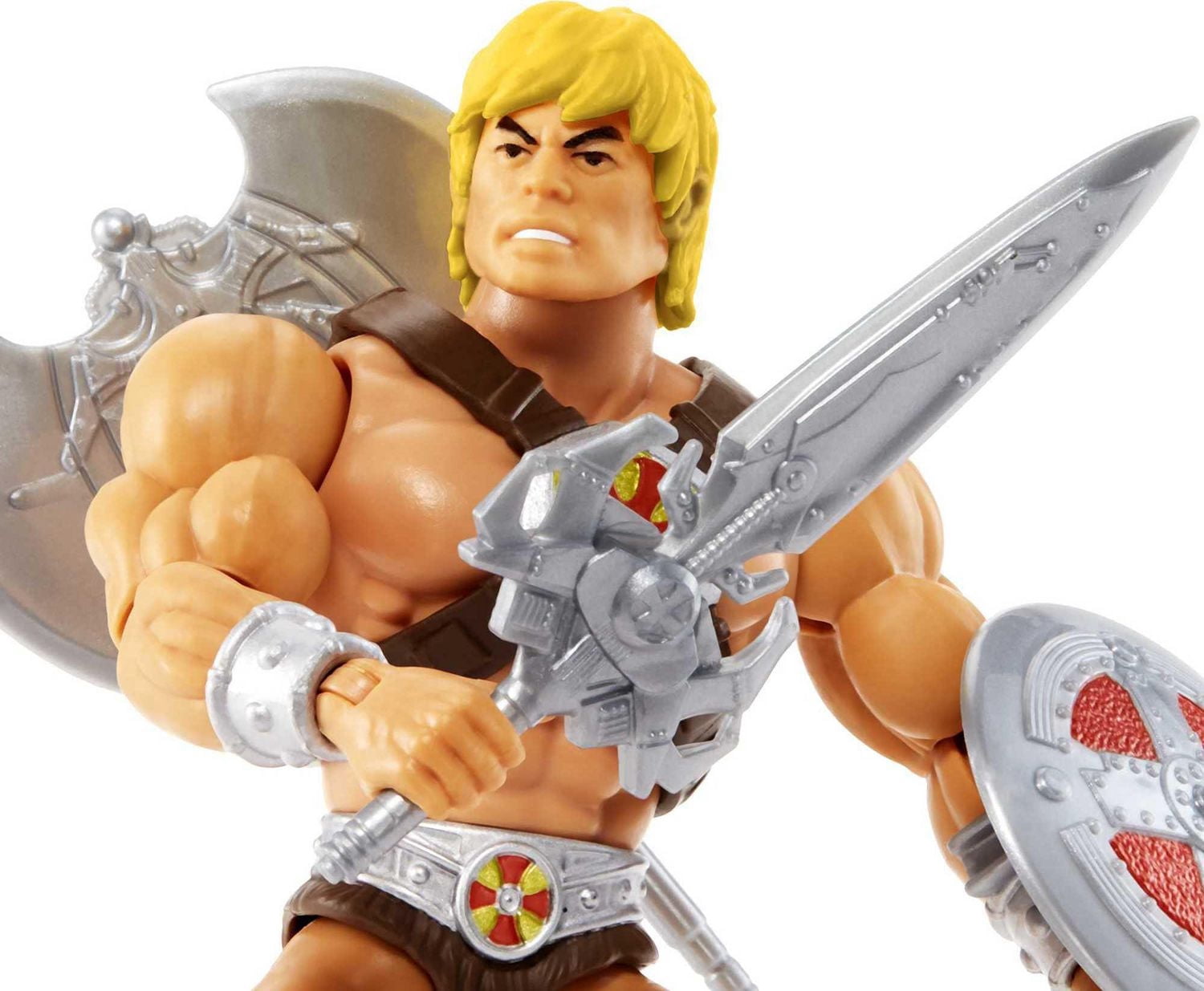 Masters of the Universe Origins 5.5-in He-Man Action Figure, Battle Figures for Storytelling Play and Display