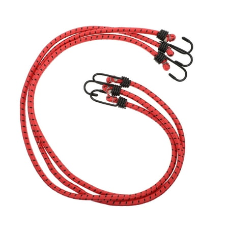 

3 Pcs Elastic Ropes with Hooks Rubber Band Elastic Ropes Cargo Ropes Binding Strings