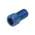 thumbnail image 5 of Adaptador de válvula Greeniant 5 piezas Instalación práctica Operación de estilo tonto Presta Cap Tube Pump Tool Presta Azul 5piezas, 5 of 5