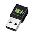 thumbnail image 1 of Adaptador WiFi de doble banda Receptor WiFi de tarjeta de red USB de 600 Mbps para computadora portátil de escritorio, 1 of 4