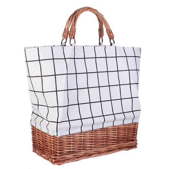 Zehuanyu Rattan Canvas Tote Handbags Macrame Crossbody