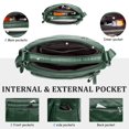 thumbnail image 5 of VOLGANIK ROCK Bolsos para mujer, bolso de hombro de piel sintética suave, bolso cruzado para mujer, bolso de bolsillo ligero, 5 of 5